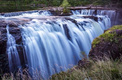 Waterfall in forest