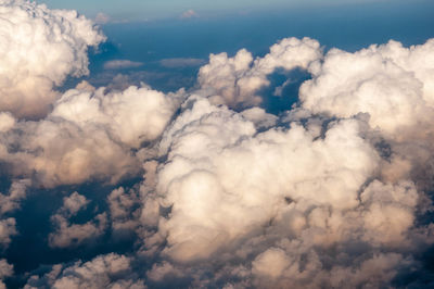 Low angle view of clouds in sky