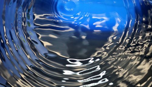 Full frame shot of rippled water