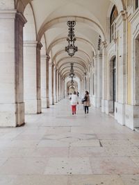 Corridor of building