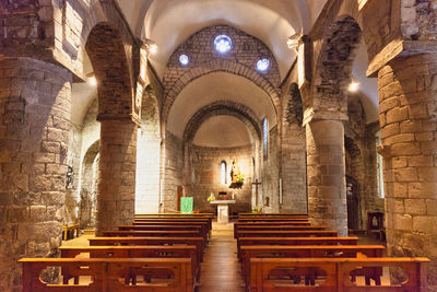 Interior of historic building