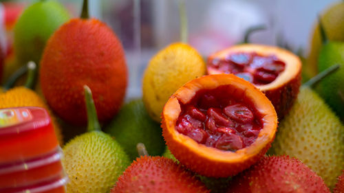 Close-up of fruits
