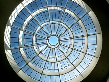 Low angle view of ceiling