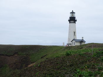 Lighthouse against sky