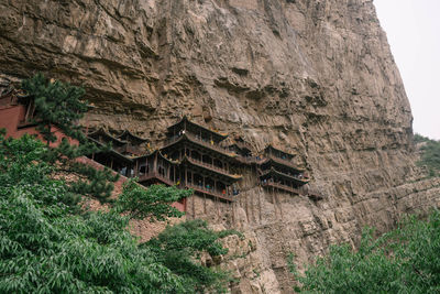 Low angle view of a temple