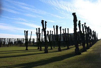 Panoramic view of landscape against sky