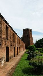 Ancient structure against sky