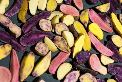 Full frame shot of multi colored fruits