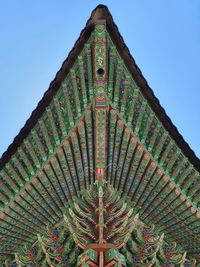 Low angle view of building against sky