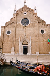 View of traditional building against sky