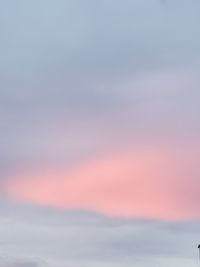 Full frame shot of sky during sunset