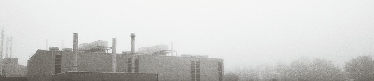 Built structure in foggy weather