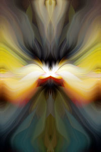 Digital composite image of abstract background