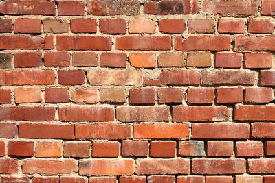 Full frame shot of brick wall