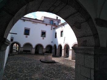 View of historic building against sky