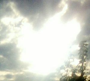 Low angle view of cloudy sky