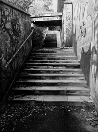 Staircase in corridor