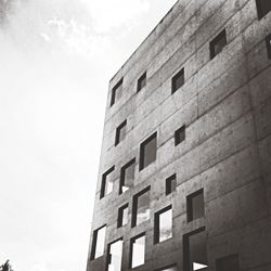 Low angle view of building against sky