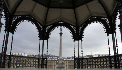 Low angle view of built structure
