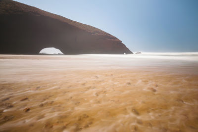 View of a desert