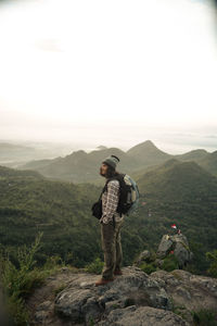 Enjoy the morning at mount cumbiri, indonesia