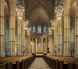 The cathedral church of our lady and st philip howard, in arundel, west sussex, england