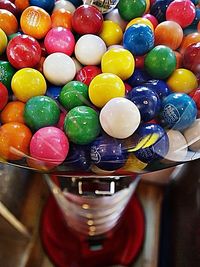 Close-up of colorful balls