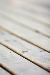 Close-up of wood deck