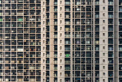 Full frame shot of modern building in city