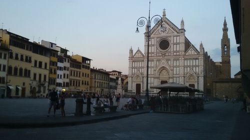 Low angle view of church