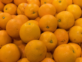 Full frame shot of oranges