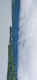Panoramic view of sea against sky