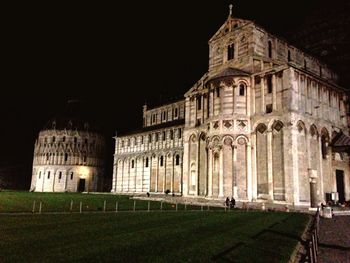 Low angle view of historical building