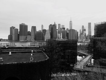 View of cityscape against sky