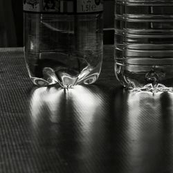 Close-up of table