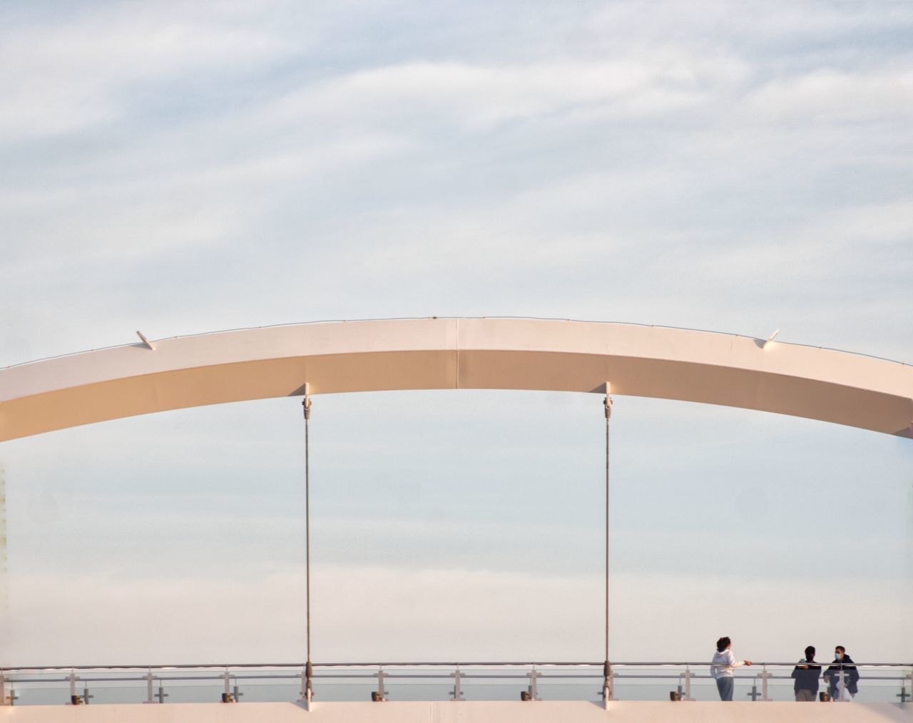 LOW ANGLE VIEW OF BRIDGE