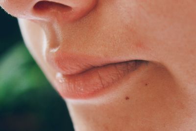 Cropped image of woman