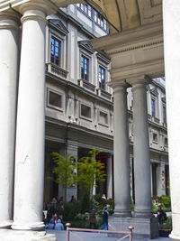 Columns in building