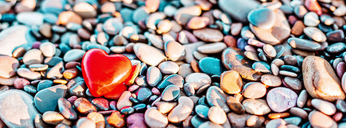 Full frame shot of stones