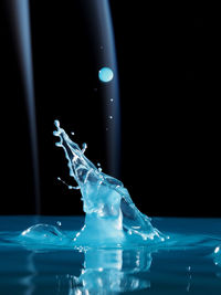 Close-up of splashing water
