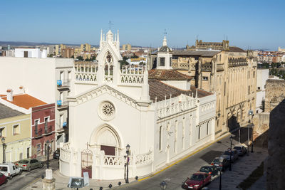 Buildings in city