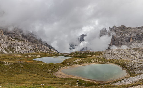 Tre cime di lavaredo mountains