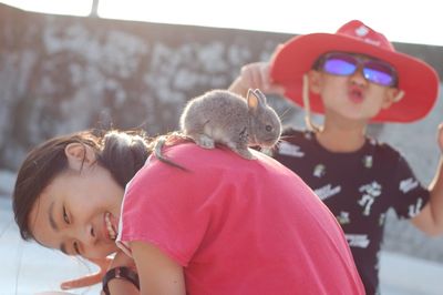 Close-up of squirrel