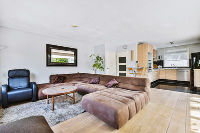 Interior of modern living room