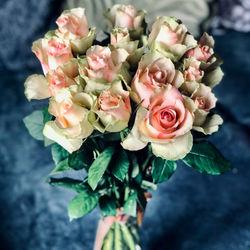 Close-up of rose bouquet