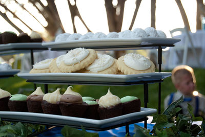 Close-up of vegetables for sale in market