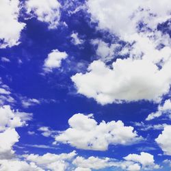 Low angle view of cloudy sky