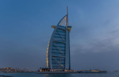 View of modern building against sky