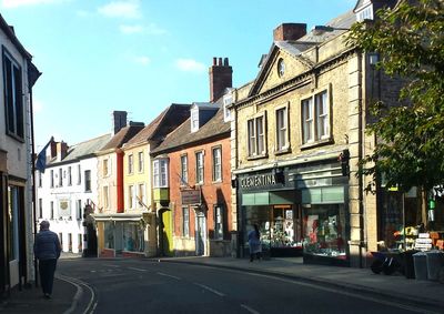 View of buildings in city