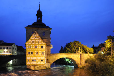 Historic town hall of city bamberg in bavaria, germany